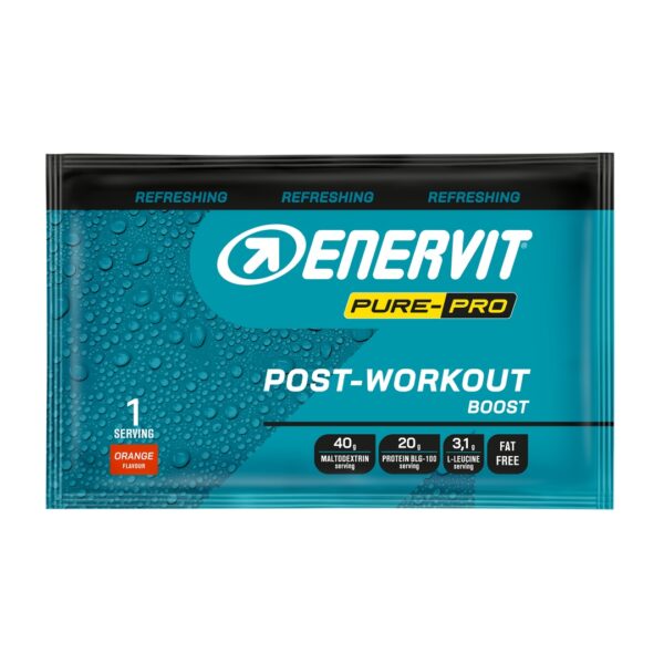 Produktbild ENERVIT PURE-PRO Post-Workout Boost Orange, 65 g